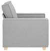 vidaXL Sofa Stuhl Wolkengrau 60 cm Stoff Produktbild-Vorschau 6