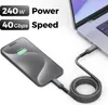 deleyCON 2m USB-C Kabel 40Gbps 240W USB 4.0 Ladekabel Produktbild-Vorschau 2