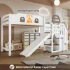 Łóżko piętrowe, Łóżko dziecięce z oknem, Ze zjeżdżalnią dla Podgląd zdjęcia produktu 5