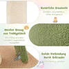 Close-up details of a cat tree, highlighting materials and construction. Anteprima dell’immagine prodotto