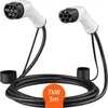 SucceBuy Typ 2 zu Typ 2 EV Ladekabel 16Amp 7kW 5m einphasig Produktbild-Vorschau 8