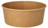 Salatschalen, Pappe rund 1300 ml Ø 18,4 cm · 7 cm braun Produktbild-Vorschau 1
