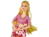 Leantoys Schwangere Babypuppe Rosa Kleid Blumen Produktbild-Vorschau 4