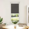 vidaXL Plisovaná roleta černá 40x150 cm šířka látky 39,4 cm Náhled obrázku produktu 1