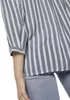 TOM TAILOR Gestreifte 3/4 Arm Bluse V-Ausschnitt Business Produktbild-Vorschau 14