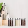 Relaxdays Vorratsglas 3er Set, je 750ml, luftdicht, Produktbild-Vorschau 3