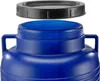 4er Set Weithalsfass 30 L mit Schraubdeckel, blau – Produktbild-Vorschau 4
