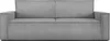 A front view of a light gray corduroy sofa. Produktbild-Vorschau