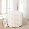 FineBuy Sedací taburet s úložným prostorem 45 x 40 cm Náhled obrázku produktu 4