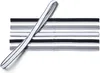 A set of elastic headbands with black, white, and gray stripes, laid out horizontally on a white background. One headband is draped diagonally over the others. Voir les images du produit