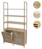 Bambus-Badezimmerschrank MCW-N83, Regal Badschrank, 2 Produktbild-Vorschau 8