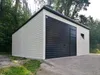 Fertiggarage Einzelgarage 6x6m Pultdach Schwingtor Automat Produktbild-Vorschau 2