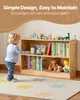 SucceBuy Kinderregal Bücherregal (90 cm lang), 2-stufiger Produktbild-Vorschau 4