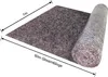 A roll of painter's fleece with dimensions indicated. Produktbild-Vorschau