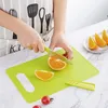 set di 5 taglieri in plastica antiscivolo BPA free 29x19cm Anteprima dell’immagine prodotto 7
