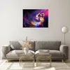 Bilder auf glas - Schönheit Disco Mode Make-up - 70x50cm - Produktbild-Vorschau 7