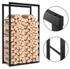 Vigevee Kaminholzregal 150 × 60 × 25, Metall Brennholzregal Produktbild-Vorschau 3