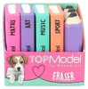 TOPModel set di gomme da cancellare mini libri scolastici e Anteprima dell’immagine prodotto 6