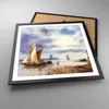 Gerahmtes Poster - Schwarzer Rahmen - Fischer Schiff Fan - Produktbild-Vorschau 3