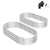 FCH 2 X Letto rialzato per giardino 180 x 90 x 30cm - Anteprima dell’immagine prodotto 2