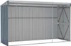 vidaXL Abri de jardin Gris 118x288x178 cm Acier galvanisé Voir les images du produit 6