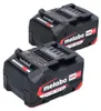 Metabo Akku Set 2x Li-Power Akkupack 18 V 4,0 Ah CAS Li-Ion Produktbild-Vorschau 2