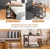 COSTWAY Table d'appoint en bois, réglable en hauteur & Voir les images du produit 5