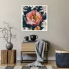 Poster - Poster ohne Rahmen - Blumen Pfingstrose Holzig - Produktbild-Vorschau 6