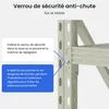 FLEXISPOT Établi en acier, table de travail avec parois Voir les images du produit 10