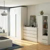 Akord Aufsatz Für Kleiderschrank Weiß 150X60X45 Cm Produktbild-Vorschau 6