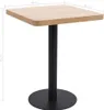 vidaXL Tavolo da bistrot marrone chiaro 60x60 cm MDF Anteprima dell’immagine prodotto 5
