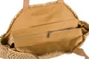 styleBREAKER runde Damen Basttasche mit langen Henkeln | Produktbild-Vorschau 3