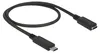 DeLOCK 85532, 0,5 m, USB C, USB C, USB 3.2 Gen 1 (3.1 Gen Produktbild-Vorschau 2