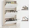 Casaria Scarpiera Mobile per Scarpe Legno Rovere 3 Anteprima dell’immagine prodotto 6