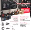 Belko® Werkzeugwand Grau 120x60 cm | Metall Pegboard mit Produktbild-Vorschau 5