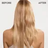 A split image showing a woman's hair before and after using a hair product. Anteprima dell’immagine prodotto