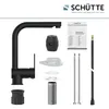 SCHÜTTE Küchenarmatur LONDON mit Geschirrbrause, Wasserhahn Produktbild-Vorschau 5