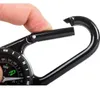 Bussola Tascabile con Moschettone YP-40871 - Nera per Anteprima dell’immagine prodotto 2