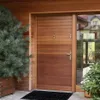 Tapis de sol en caoutchouc, lisse noir, antidérapant, doux, Voir les images du produit 7