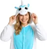 Pigiama Onesie Kigurumi Travestimento Costume Unicorno Anteprima dell’immagine prodotto 5