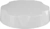 A white drain plug for a bathtub siphon. Produktbild-Vorschau