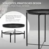 ML-Design Beistelltisch mit abnehmbarem Tablett, Ø 45x52 Produktbild-Vorschau 3
