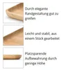 CONTINENTA Tablett rechteckig, Gummibaum 34x21x2 cm 3287 Anteprima dell’immagine prodotto 6