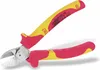 A pair of red and yellow insulated wire cutters on a white background. Anteprima dell’immagine prodotto