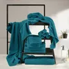REDBEST Gästetuch Oceanside" 4er-Pack petrol 30x50 cm" Produktbild-Vorschau 3