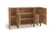 Sideboard breite Kommode Laura VI Eiche Holz in Natur Produktbild-Vorschau 3