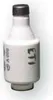 A white ceramic fuse with a black cap and markings. Anteprima dell’immagine prodotto