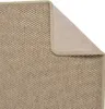 vidaXL Teppichläufer Sisal-Optik Sandfarben 80x150 cm Produktbild-Vorschau 4