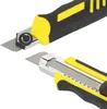 com-four® 2x Cuttermesser mit Ersatzklingen - Teppichmesser Produktbild-Vorschau 3