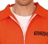 Voleur Costume d'Halloween Tenue de prison Détenu Costume Voir les images du produit 6